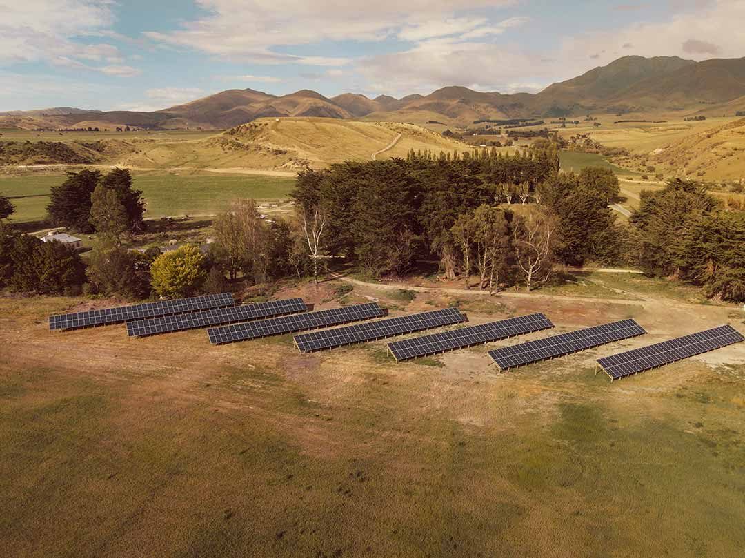 Farm Solar power array