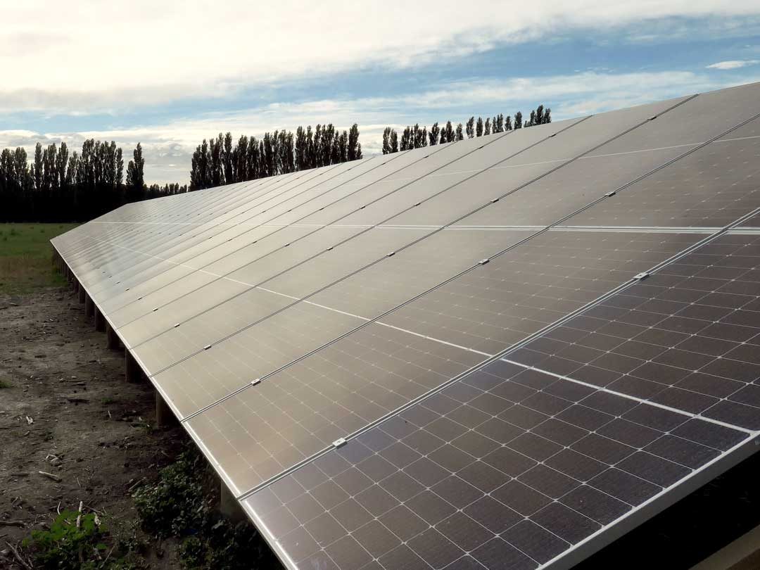 Slee Farm Solar ground array