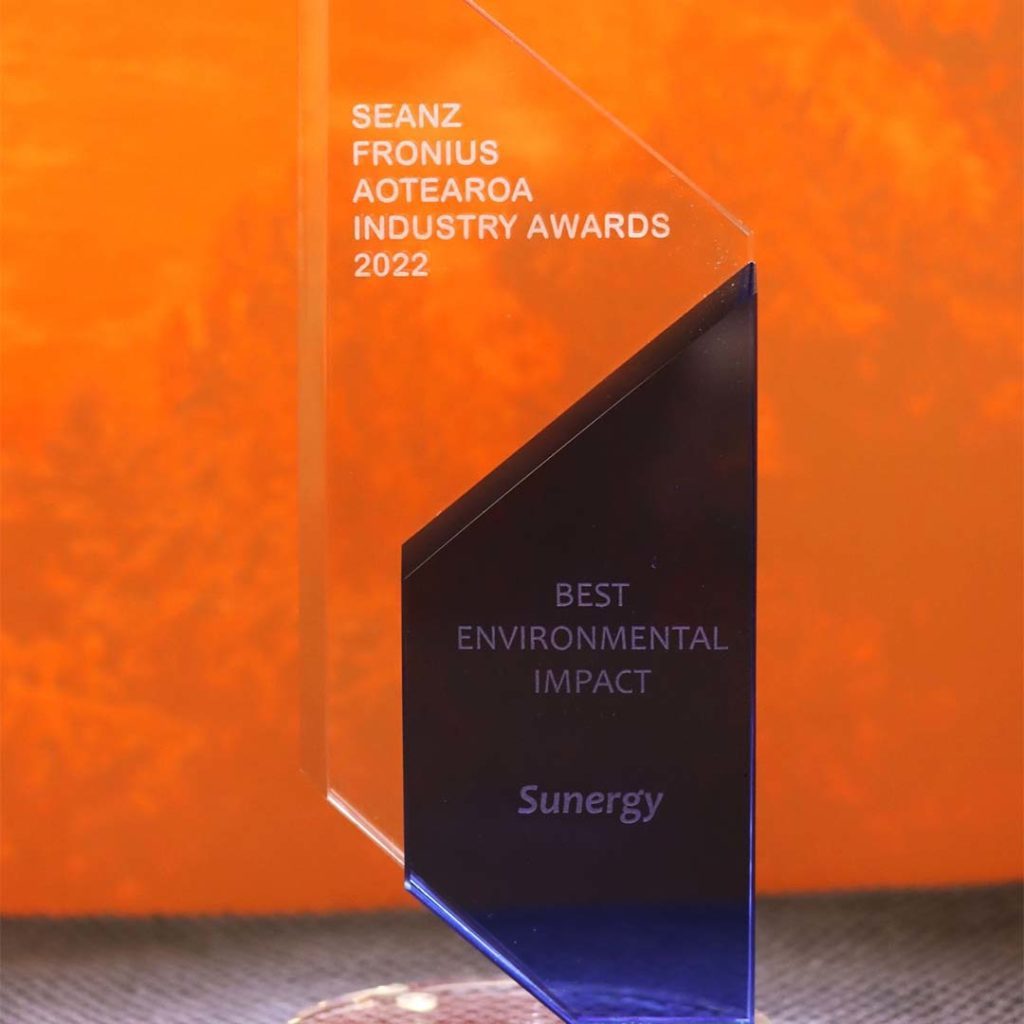 SEANZ Environmental Impact award 2022